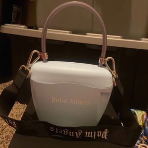 Palm angels purse sky blue with strap